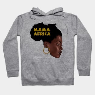 Mama Africa, Black Girl Magic, Love African Woman, Turban Woman, African Beauty. Hoodie